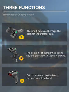 XB-D66T không dây cầm tay 2D DM Mã máy quét mã vạch cho dây chuyền sản xuất - Product Image 3