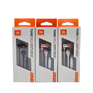 <span class=keywords><strong>JBL</strong></span> TUNE-Écouteurs stéréo filaires 290 originaux, écouteurs de sport à basses pures, T290, écouteurs à distance à 1 bouton, appel mains libres avec micro pour Sm - Product Image 5