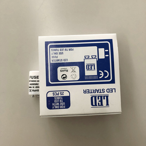 Sản xuất đèn Led Starter 250V 2A LED Starter với cầu chì - Product Image 5