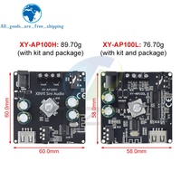 XY-AP100H 100W + 100W Double TPA3116D2 Bluetooth 5.0 Stéréo Audio Numérique Puissance Audio Amplificateur Carte AMP Amplificador AUX USB APP