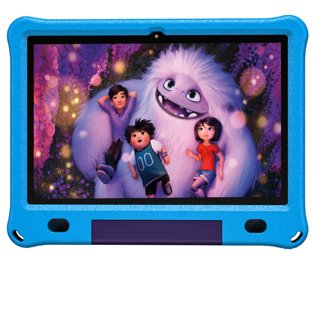 10.1-inch Capacitive Screen New WIFI Children's Eye Protection B10K Student Tablet with Anti-Fall Protective Case Android 14 GSM