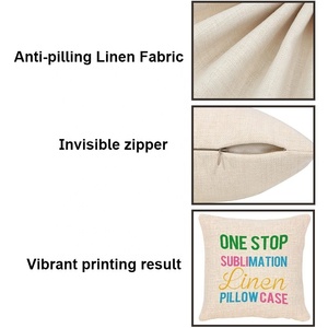 Tốt Nhất Người Bán Nhà <span class=keywords><strong>M</strong></span>áy Bán Buôn Trống Đệ<span class=keywords><strong>m</strong></span> Bìa Cá Nhân Chống-Đóng Cọc Linen Thăng Hoa Gối Trường Hợp Khoảng Trống - Product Image 3