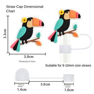 Accesorios para Bebidas de Verano al por Mayor: Tapones de PVC Suave Personalizados con Hebilla Antipolvo para Decoración de Bares - Product Image 2