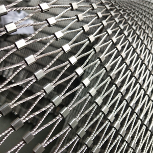 Ss 304 316 linh hoạt Cáp thép không gỉ lưới/ban công lan can thép Net thép không gỉ/CẦU THANG lan can bảo vệ lưới - Product Image 5