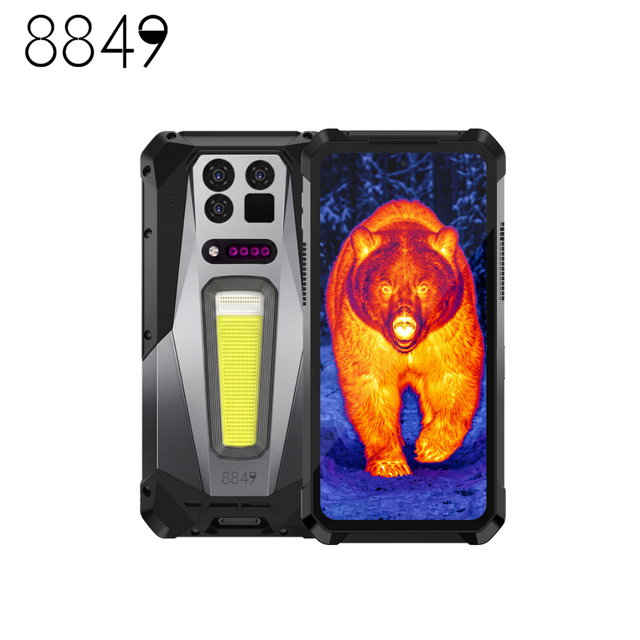 Unihertz 8849 Tank 5 Pro Rugged Smartphone Integrating 2K Projector and Thermal Imaging