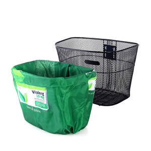 Promotion de <span class=keywords><strong>panier</strong></span> de vélo en polyester imperméable pour l'extérieur avec impression de taille personnalisée en gros avec cordon de serrage - Product Image 1