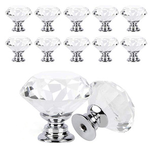 Crystal Handle Dresser <strong>Diamante</strong> <strong>Drawer</strong> Handle - Product Image 1