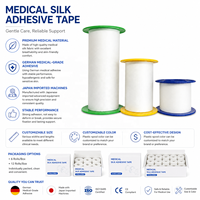 Pansements adhésifs en soie, bandes médicinales