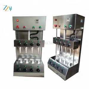 Edible Cone Cup Making Machine / Snow Cone Machine Commercial / Machine Cone Pizza