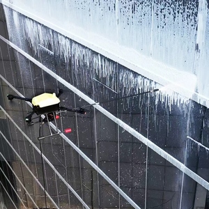 Nouveau drone de nettoyage haute pression électrique 200 bars pour le lavage des façades, des fenêtres et des bâtiments, usage domestique - Product Image 4