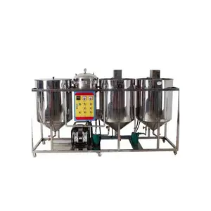 Tournesol petite échelle légume maïs bois d'agar extraction d'huile de tournesol et machine de raffinage