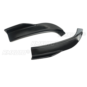 A Pair <b>Car</b> Rear Bumper Side Corner <b>for</b> Jeep Grand Cherokee 2011-2022 SRT SRT8 WK2 Carbon Fiber Style Splitters Aprons <b>Diffuser</b> - Product Image 6
