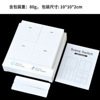 Interrupteur intelligent sans fil ZigBee ZB-SG-4, 12 modes de contrôle, domotique, contrôle par application, appareils intelligents Tuya, Guangdong, Chine