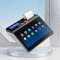 Écran tactile de tablette de restaurant Windows Android Machine de commande de nourriture tout-en-un terminaux de systèmes de point de vente avec scanner et imprimante
