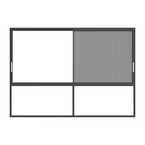 Puertas y Ventanas Corredizas de Aluminio con Doble Acristalamiento, Ventana Corrediza <span class=keywords><strong>sin</strong></span> <span class=keywords><strong>Marco</strong></span> Personalizable, Ventanas Corredizas de Vidrio Insonorizadas <span class=keywords><strong>sin</strong></span> <span class=keywords><strong>Marco</strong></span> - Product Image 4