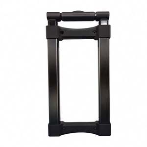 Poignée de chariot à bagages robuste et résistante avec barre de liaison et design encastré - Matériel professionnel pour valises de transport en métal - Product Image 6