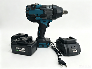 Llave de <span class=keywords><strong>impacto</strong></span> inalámbrica sin escobillas de alta potencia 2000Nm, <span class=keywords><strong>pistola</strong></span> de <span class=keywords><strong>impacto</strong></span> eléctrica inalámbrica con accionamiento cuadrado de 1/2 pulgada, llave eléctrica de 21V - Product Image 1