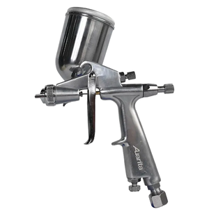 Pistola de Pulverización Neumática <span class=keywords><strong>Auarita</strong></span> F-3 con Boquilla de 1.0mm y Vaso de 125cc para Pintura de Acabado Automotriz y Superficies de Automóviles - Product Image 4