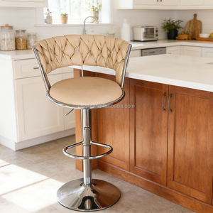 Silla <span class=keywords><strong>de</strong></span> Bar TUQ Simple y Elegante, Taburete Alto, Taburete <span class=keywords><strong>de</strong></span> Bar Elevable, Ligero y <span class=keywords><strong>de</strong></span> Lujo, Taburetes Altos <span class=keywords><strong>de</strong></span> Alta Gama para <span class=keywords><strong>Cocina</strong></span> o Isla - Product Image 2