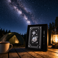 Carnet de notes A5 « Sorcière Céleste » à couverture rigide avec stylo, coffret cadeau noir personnalisé – Meilleures ventes