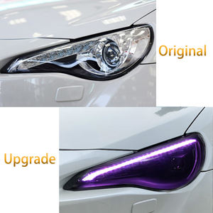 Conjunto de Faros Delanteros LED Modificados con Luces de Conducción, Direccionales, de Freno y Ojos de Águila para <span class=keywords><strong>Toyota</strong></span> <span class=keywords><strong>GT86</strong></span> 2012 Subaru BRZ 2013 - Product Image 6