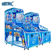 Machine de basket-ball commerciale à monnayeur, machine de tir de basket-ball de rue, machine de jeu d'arcade de basket-ball pour enfants
