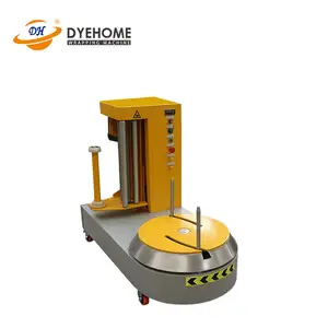 Airport Luggage Wrapping Machine Suitcase Wrapping Machine Airport Luggage Wrap Packing Machine