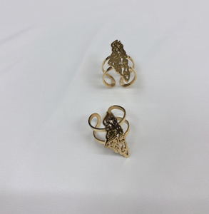 調節可能なイスラムのリングジュエリーの中に書かれたパレスチナの有名な詩とインスピレーションジュエリー316Lステンレス鋼パレスチナ地図 - Product Image 6