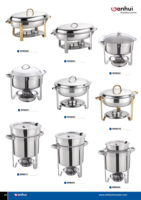 Deluxe 7L 11L Edelstahl Chafing Dish für Suppe