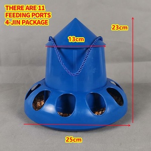 Meilleures ventes mondiales : Distributeur d'eau automatique pour oiseaux en plastique de haute qualité, durable, portable, facile à nettoyer, design moderne et élégant pour pigeons. - Product Image 3