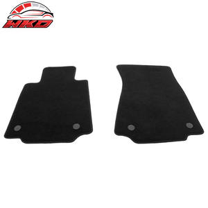 พรมปูพื้นสำหรับนิสสัน ซี 23-25 พรมกันลื่นด้านหน้าด้านหลังกำมะหยี่ 2 ชิ้นสีดำ - Product Image 3