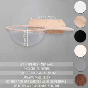 Ensemble de 8 articles : trappe <span class=keywords><strong>pour</strong></span> <span class=keywords><strong>chat</strong></span>, étagères murales, décoration murale moderne, mobilier <span class=keywords><strong>pour</strong></span> <span class=keywords><strong>chat</strong></span>, lit <span class=keywords><strong>pour</strong></span> <span class=keywords><strong>chat</strong></span>, étagère en bois, abri <span class=keywords><strong>pour</strong></span> animaux, maison <span class=keywords><strong>pour</strong></span> chaton - Product Image 3