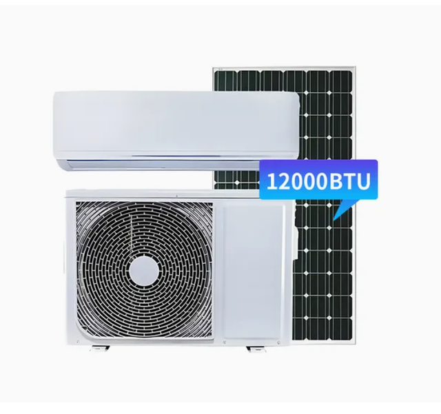 Solar Power Air Conditioner Hybrid Ac/dc Split Unit Air Conditioning System for Car Solar AC for Villa Hotel