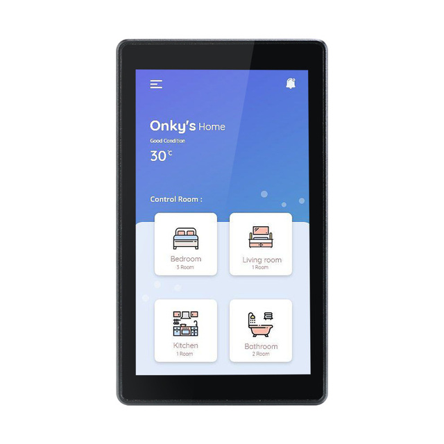 5.5 Inch IPS Touch Android 13 POE Tablet in Wall Mount Android Tablet Smart Home Touch Panel