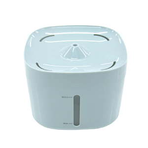 Fuente eléctrica inteligente USB automática para mascotas, cuenco de agua con botellas de agua de carbono de dos capas, plástico para tiendas de recuerdos de gatos - Product Image 4