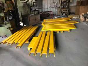 3T Laadvermogen Heavy Duty Rode Verlenging Vork <span class=keywords><strong>Pallet</strong></span> Extensions Heftruck Extensie - Product Image 4