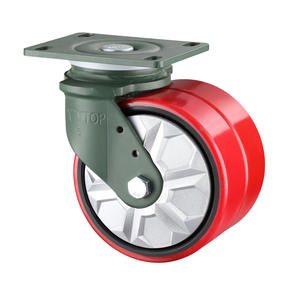 YTOP Hochleistungs-Gummi-PU-Nachlauf AGV-Hochlast-Lenk rollen roboter für AGV-Lager - Product Image 2