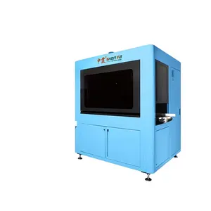 High quality Flatbed Digital Ink-Jet printing Machine for flat products, computer controlled Ink-jet printer square bottle