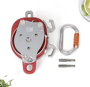 Poulie de palan à moteur électrique à chenilles Poulie alimentée par perceuse Parafoudre les chutes Poulie de palan à moteur électrique à chenilles - Product Image 1