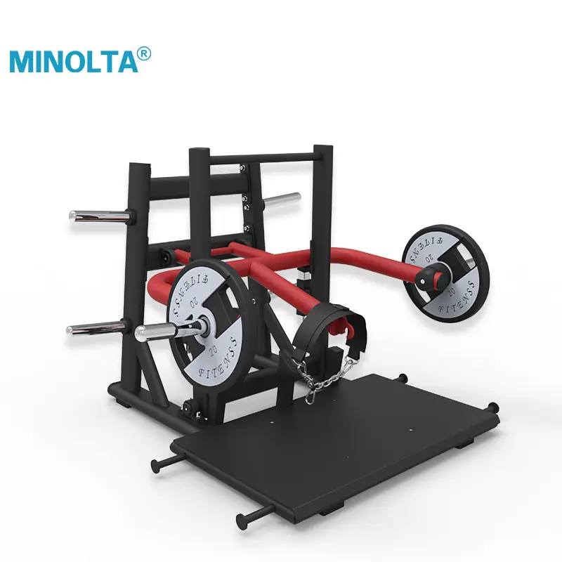 Máquina de sentadillas con cinturón de cadera, equipo de Fitness para gimnasio de alta calidad, máquina Trhust de cadera, constructor de cadera para entrenamiento