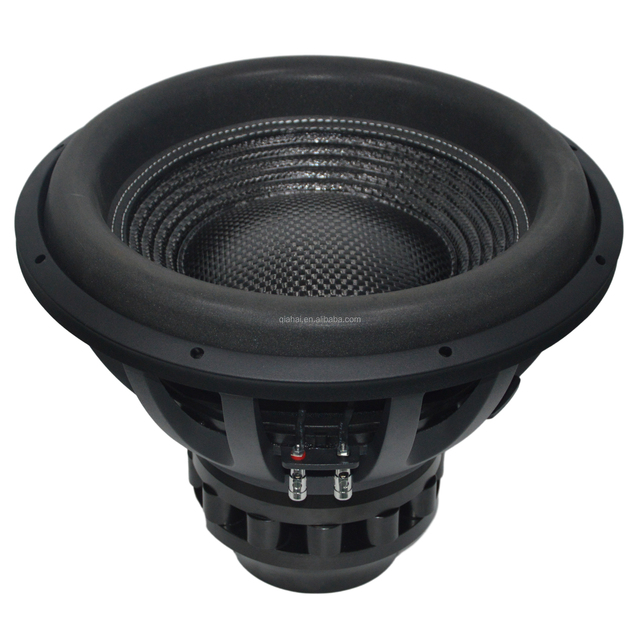 15100-051 Neodymium Magnet 15 Inch Car Subwoofer 2500W RMS High Power Dual 100mm Voice Coil Aluminum Basket Speaker