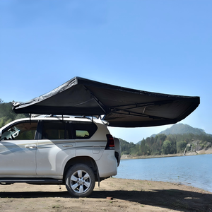 Équipement de <span class=keywords><strong>camping</strong></span>, tente de toit pour l'extérieur, tente latérale pliable pour voiture 4x4, auvent Foxwing 2m 270 degrés, autoportant, en aluminium, quatre saisons - Product Image 5