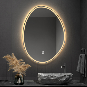 <span class=keywords><strong>Specchio</strong></span> Luminoso Intelligente per Bagno d'Hotel, <span class=keywords><strong>Specchio</strong></span> LED Personalizzato per Trucco, Decorazione Murale, Vendita all'Ingrosso - Product Image 1