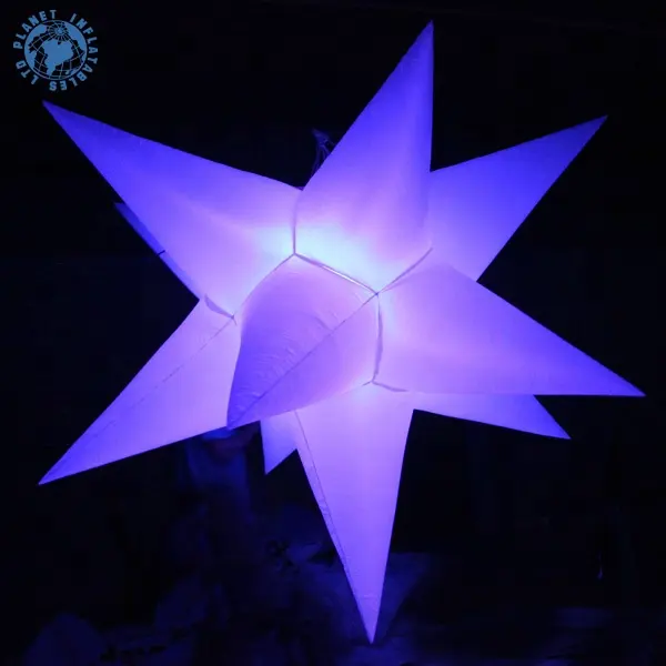 Custom Inflatable Led Stars Beautiful LED Inflatable Decoration Inflatable Star For Party Event Night Club