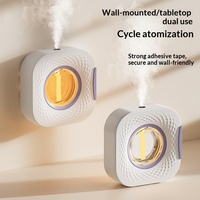 Diffuseur de parfum automatique pour la maison, avec alimentation par batterie, fonctionnement silencieux, fixation murale, huile essentielle, désodorisant pour les toilettes