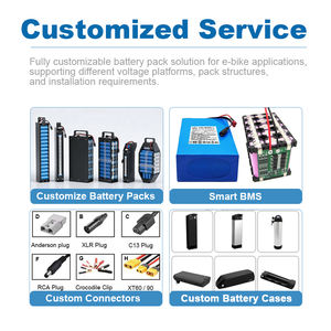 Batterie Li-Ion pour vélo, triangle, OEM, ODM, 2000w, 3000w, 5000w, 36V, 48V, 21700, 18650, 15Ah, 20Ah, 30Ah - Product Image 2