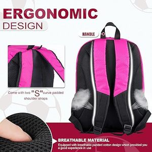 Free Sample Unique Design <b>Characters</b> Cartoon Style Waterproof Oxford <b>Backpack</b> for Teenager Boys School Sports Soccer 36-57L - Product Image 5