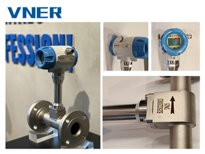 เครื่องวัดการไหลแบบดิจิตอลวอร์เท็กซ์ ตอบสนองรวดเร็ว สำหรับอากาศและของเหลว DN100 ความแม่นยำสูง ผลิตจากสแตนเลส OEM - Product Image 3
