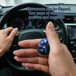 แหวนอิเล็กทรอนิกส์อัจฉริยะสำหรับนับซิกร  ใช้งานได้นาน  หน้าจอสัมผัส  3 in 1  สำหรับการละหมาดของชาวมุสลิม  ใช้งานร่วมกับ IOS  แหวนซิกร - Product Image 1