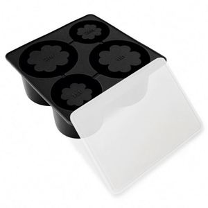 Eco-Friendly Inspired BPA-Free <b>Silicone</b> Ice Cube Tray Customizable Logo Easy Release with Lid - Product Image 2